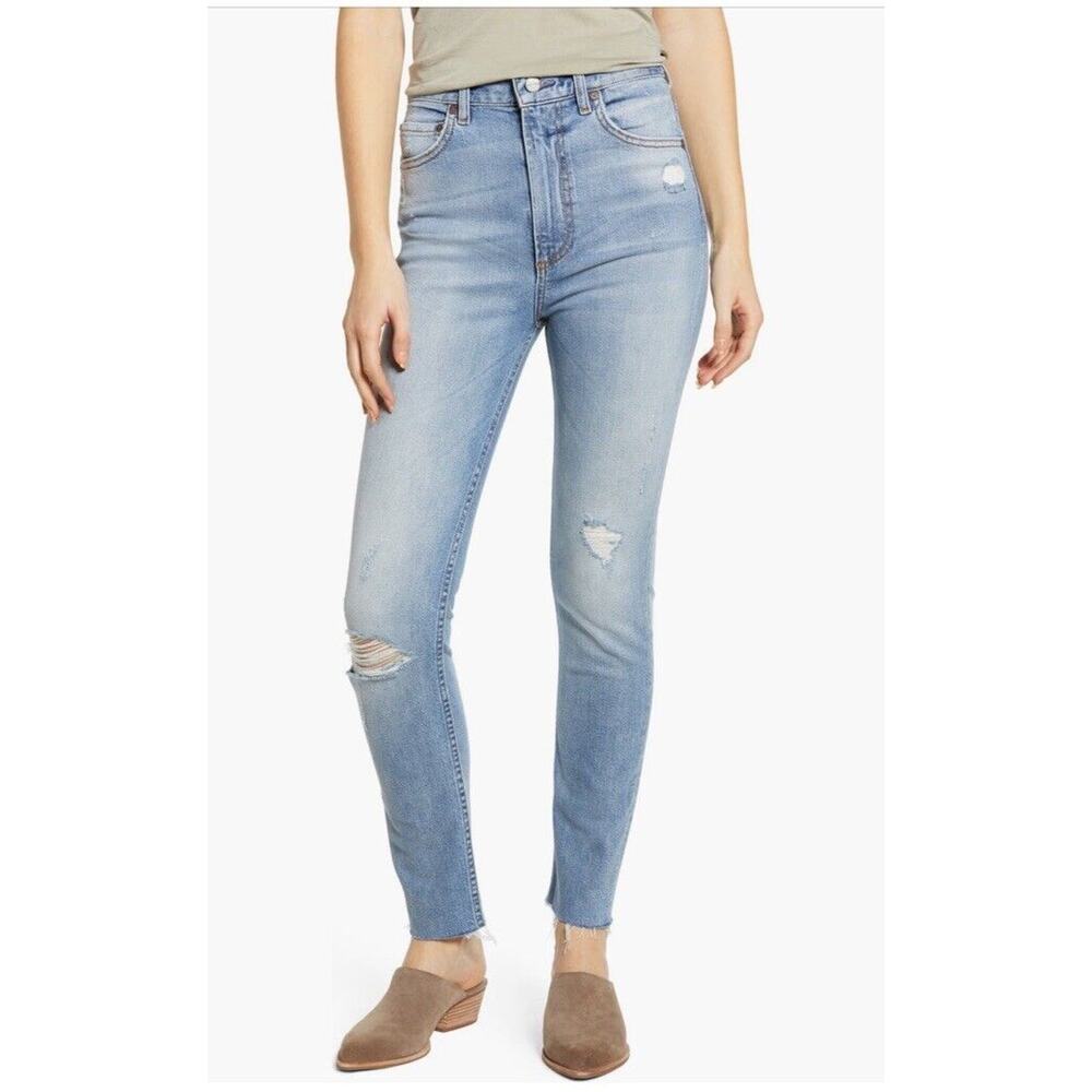 NEW Boyish The Zachary High Rise Skinny Jeans in Penny Serenade Size 27